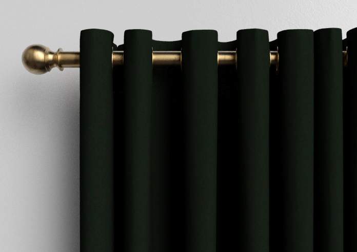 Faux Suede, Bottle Green - Made to Measure Curtains - Image 12